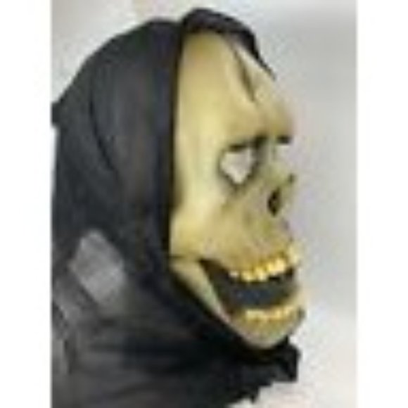 Skull Skeleton Halloween Mask Ghost Death Latex Creepy Scary Full Face Horror... - Picture 6 of 16